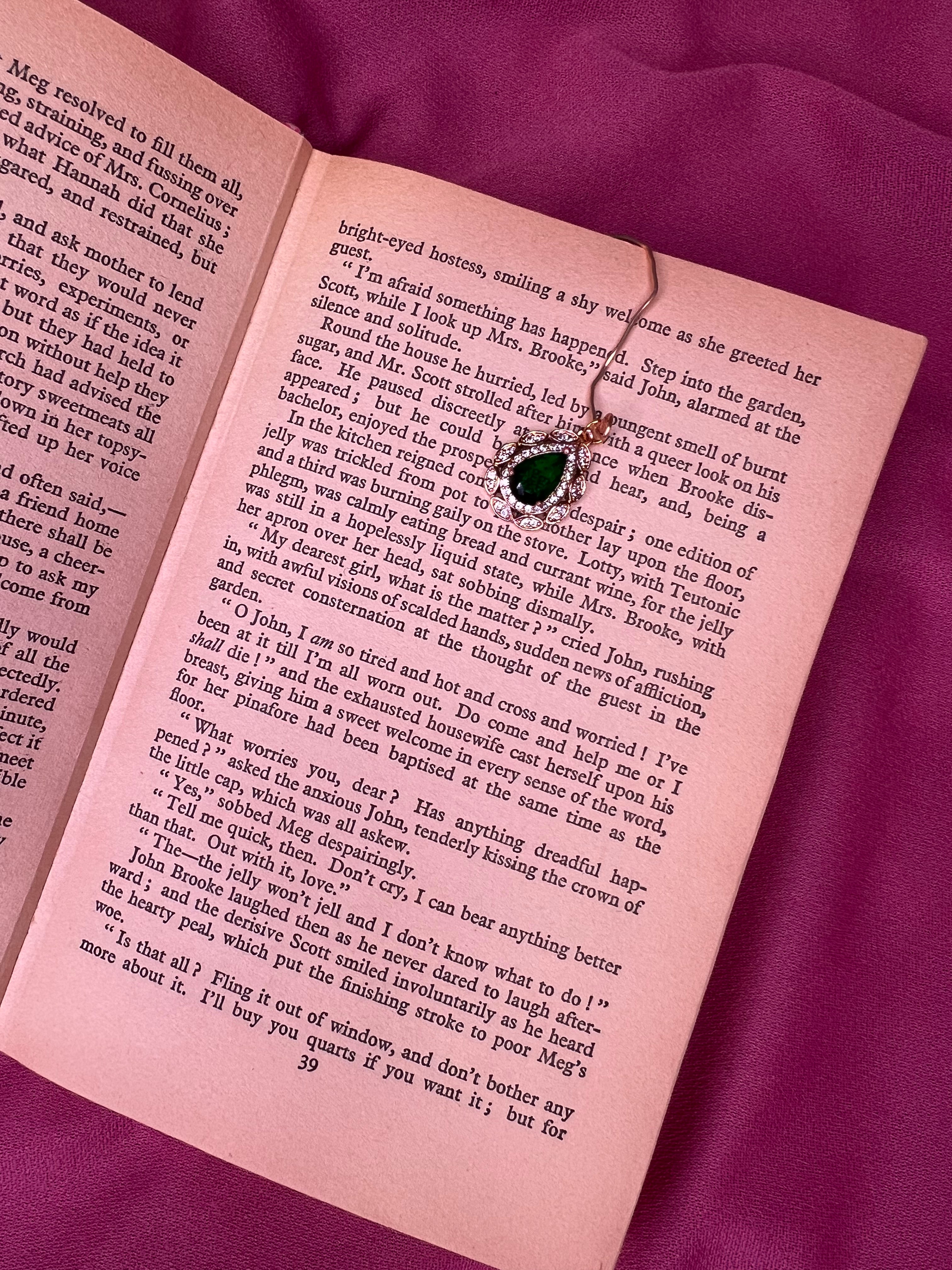 Handmade Tea Bag Anchors/Bookmarks