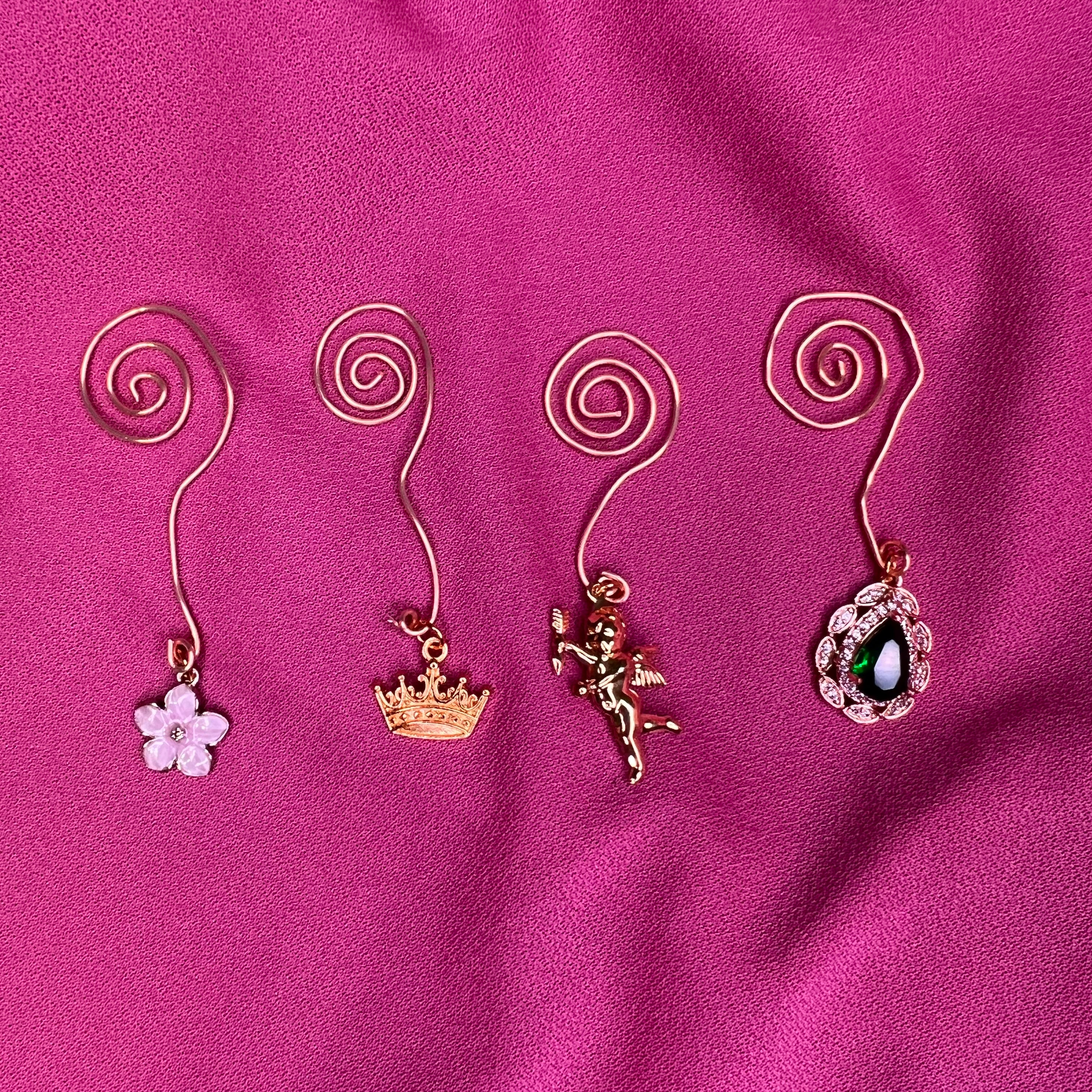 Handmade Tea Bag Anchors/Bookmarks
