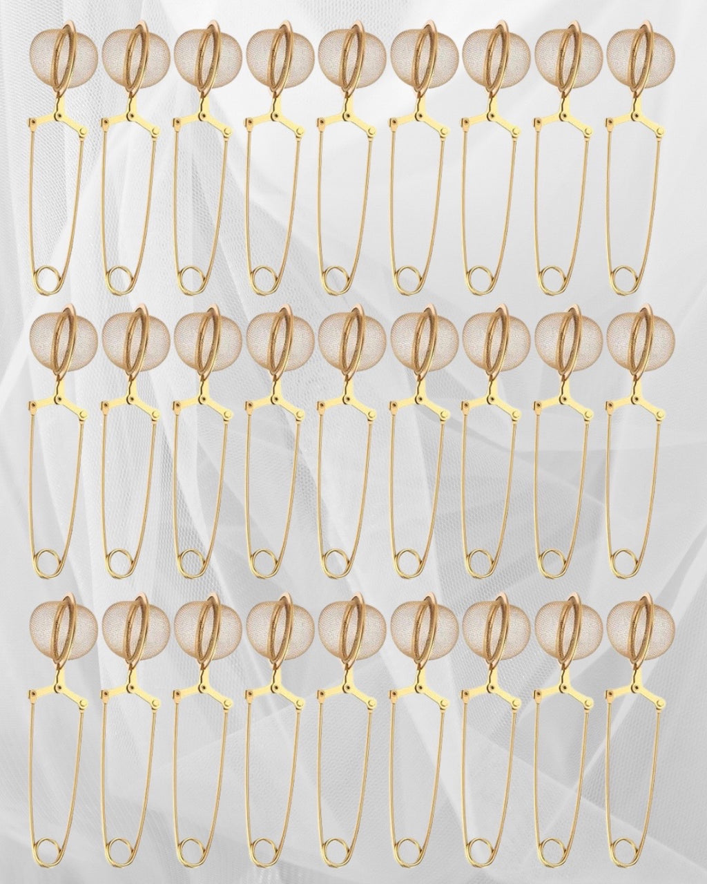 Gold Tea Strainers
