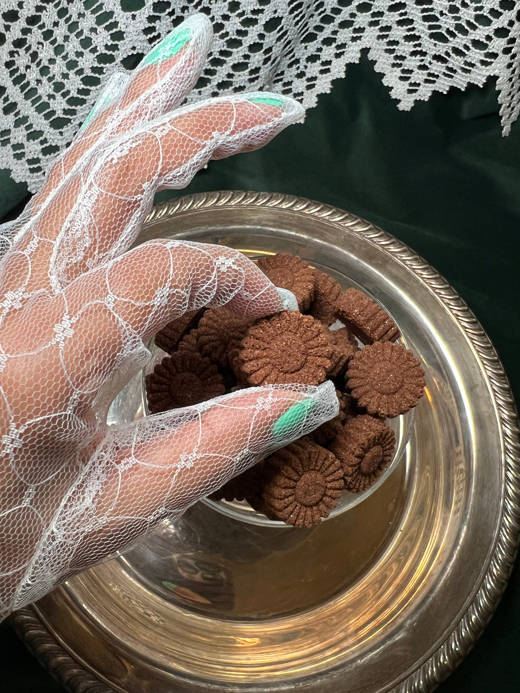 Cocoa Mint Sugar Cubes