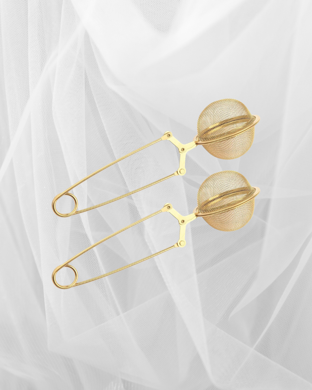 Gold Tea Strainers