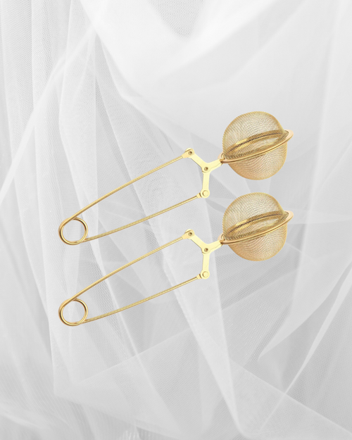 Gold Tea Strainers