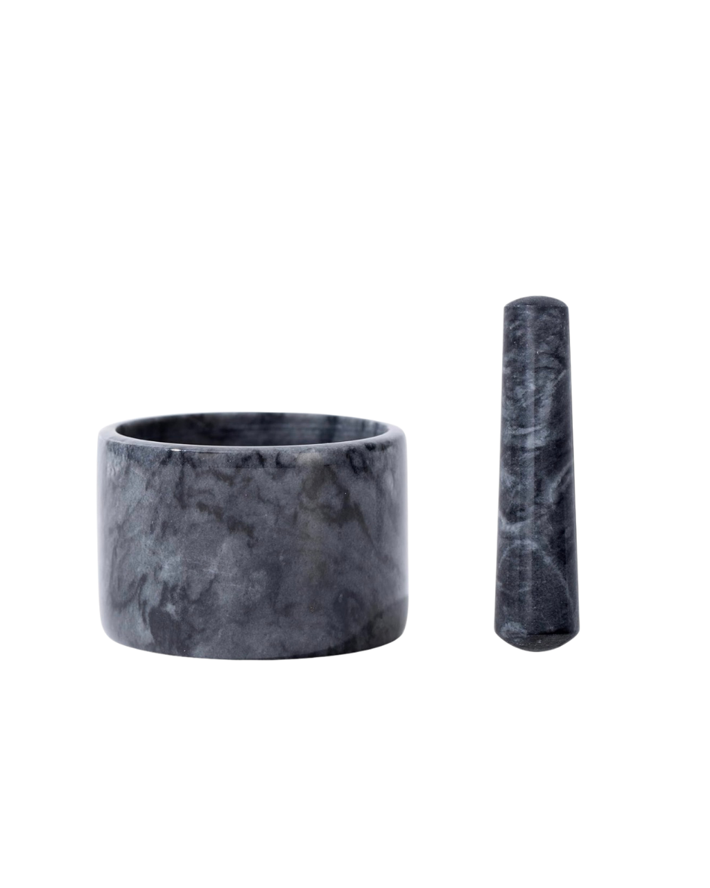 Grey Marble Mortar & Pestle